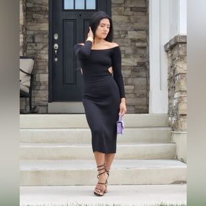 Long black Zara dress